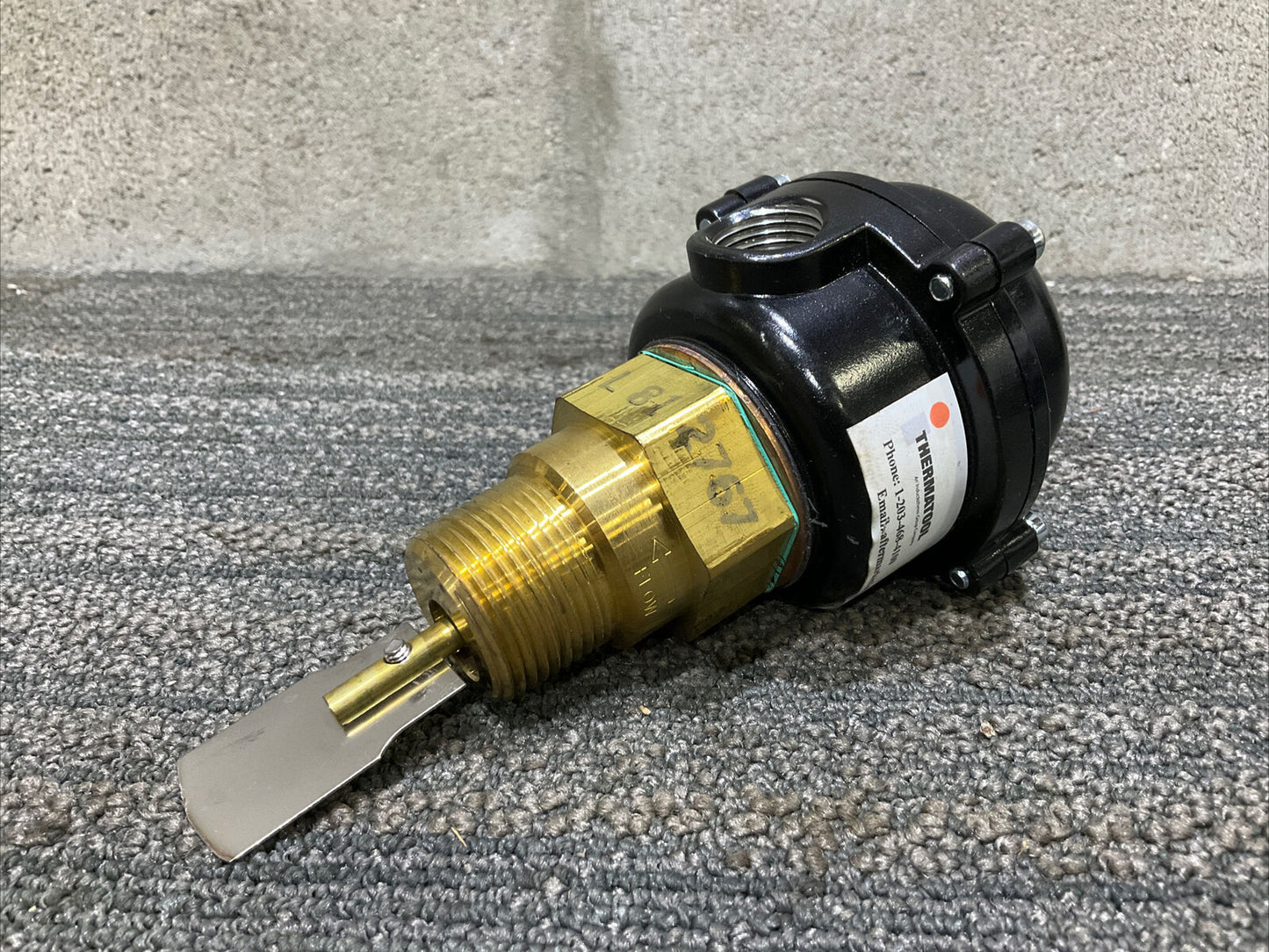 THERMATOOL 03CP149-316-SW 16GPM GENERATOR WATER FLOW SWITCH 222