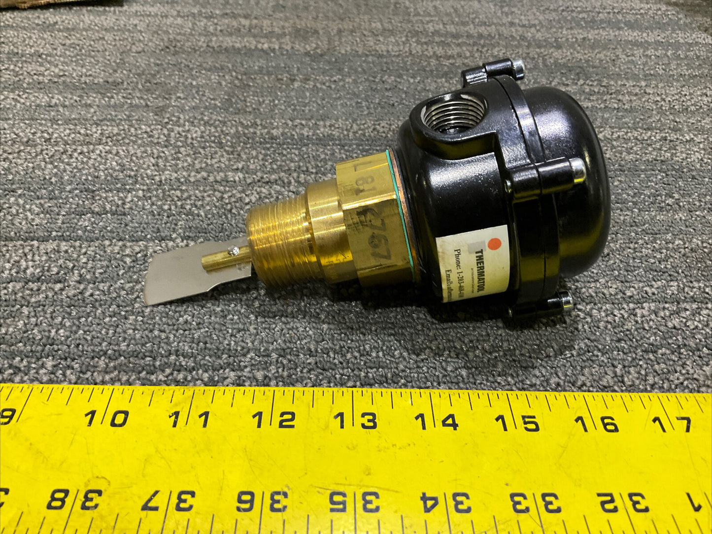 THERMATOOL 03CP149-316-SW 16GPM GENERATOR WATER FLOW SWITCH 222