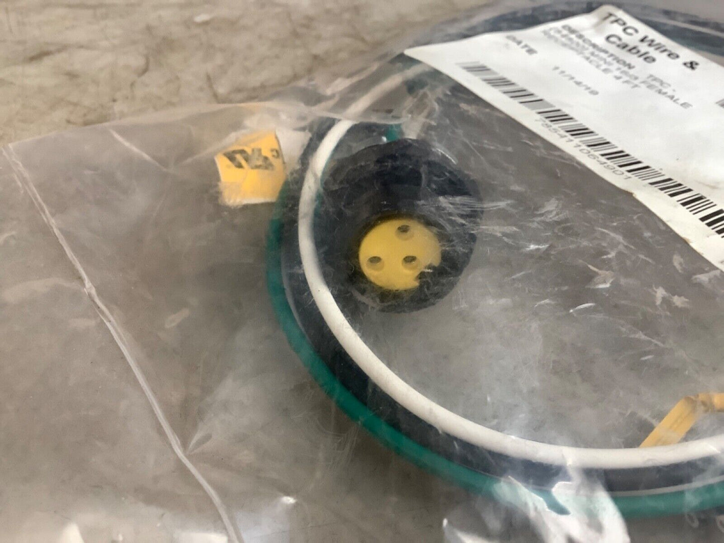 TPC WIRE RL13CPTF004 CABLE RECEPTACLE FEMALE 16/3 4FT 222