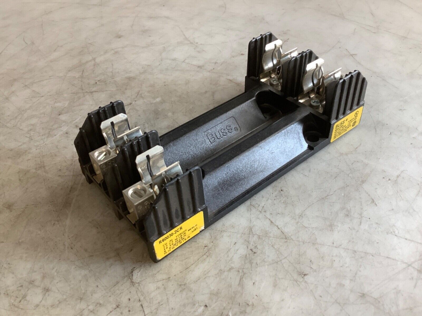 BUSSMANN R60030-2CR FUSE BLOCK 600V 30A 222