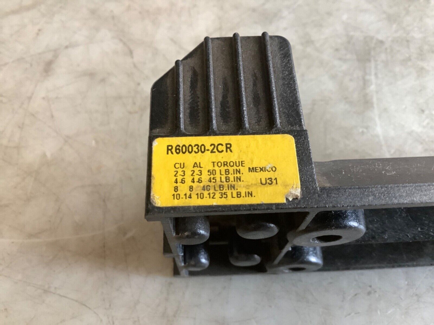 BUSSMANN R60030-2CR FUSE BLOCK 600V 30A 222