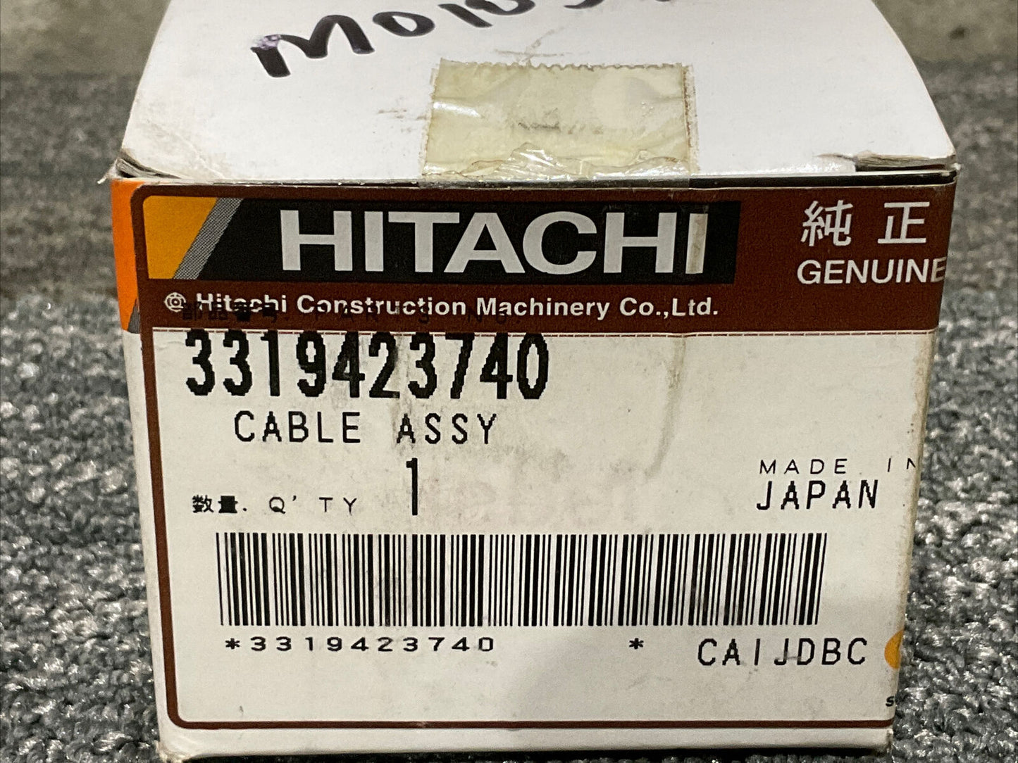 HITACHI 3319423740 CABLE ASSEMBLY 222