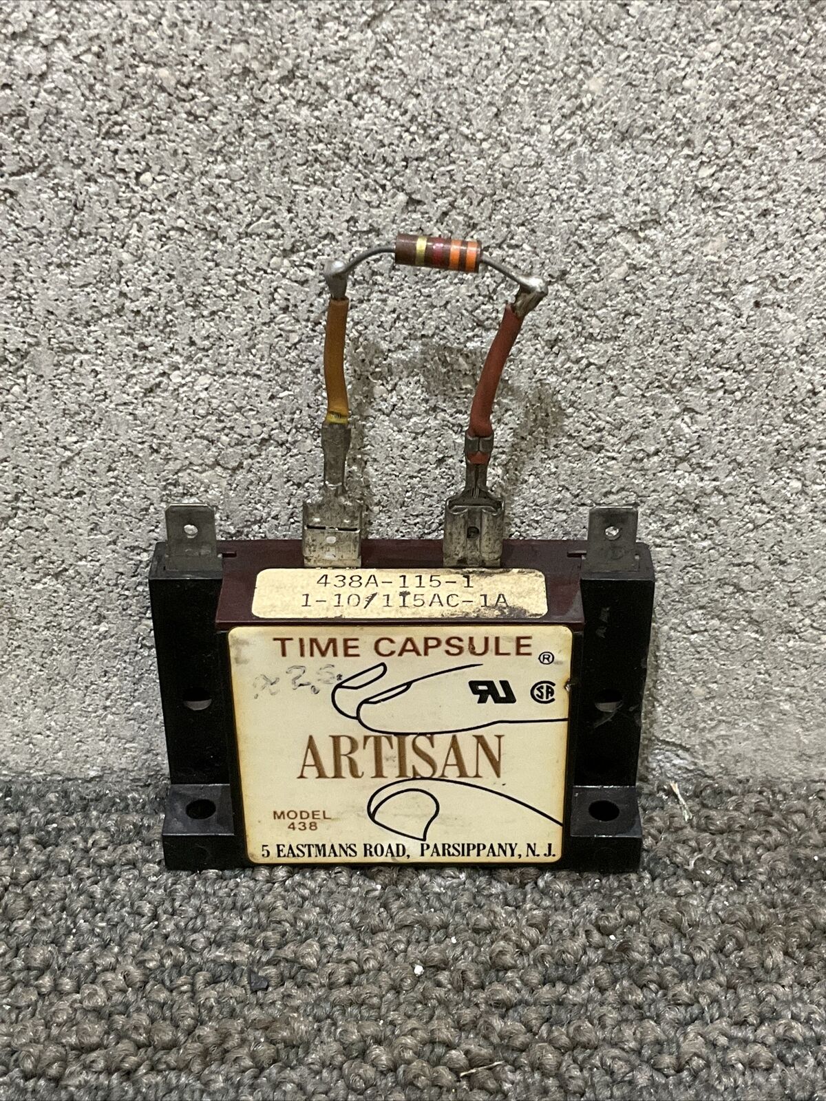 ARTISAN 438 TIME CAPSULE 438A-115-1 1-10/115AC-1A 222