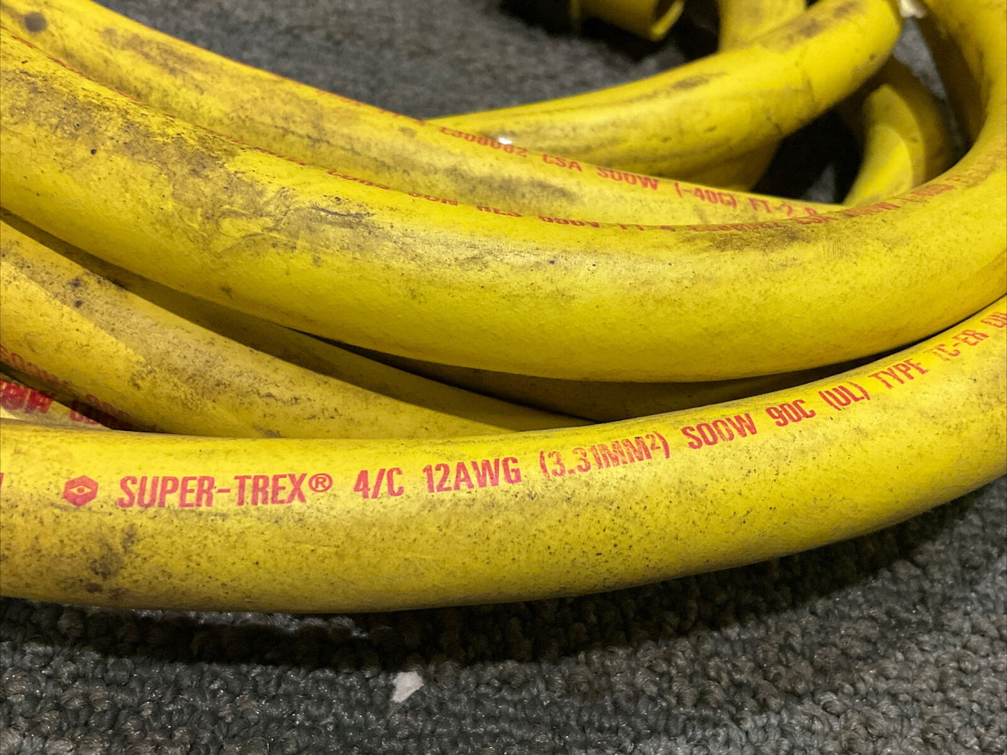TPC WIRE & CABLE E308082 SUPER TREX 12 AWG QUICK CONNECTS 222