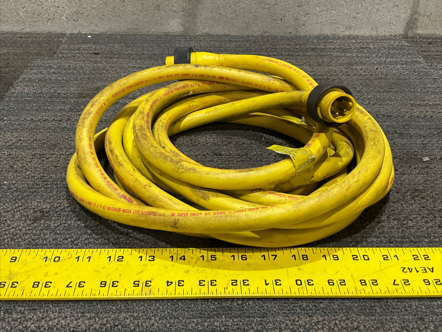 TPC WIRE & CABLE E308082 SUPER TREX 12 AWG QUICK CONNECTS 222