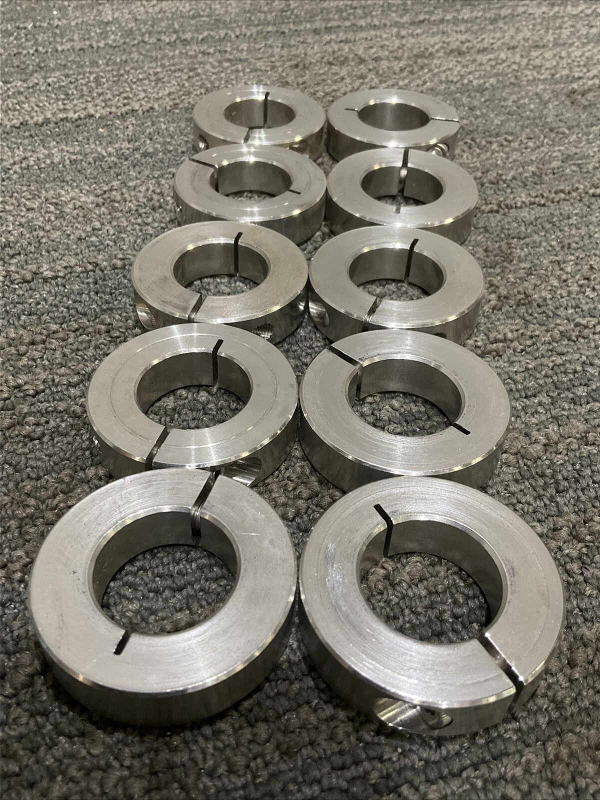 CLIMAX H1C106S SHAFT COLLARS & RIGID COUPLINGS 222 LOT OF 10