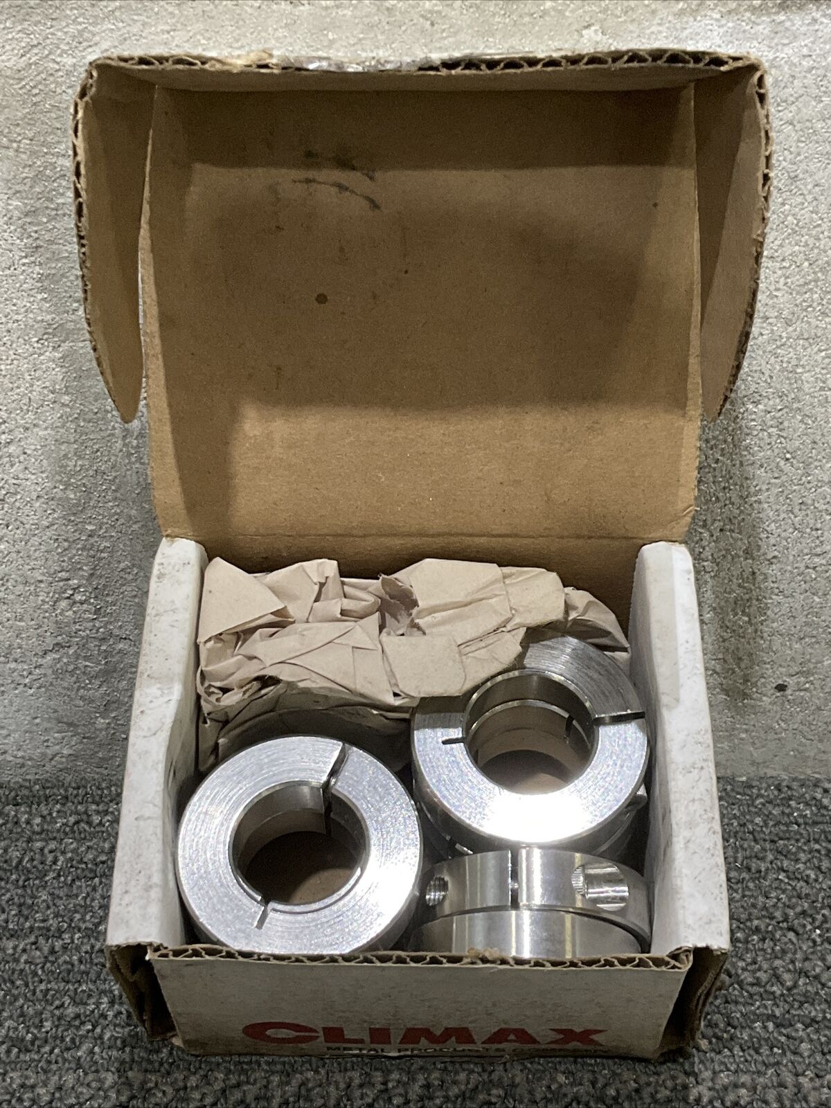 CLIMAX H1C106S SHAFT COLLARS & RIGID COUPLINGS 222 LOT OF 10