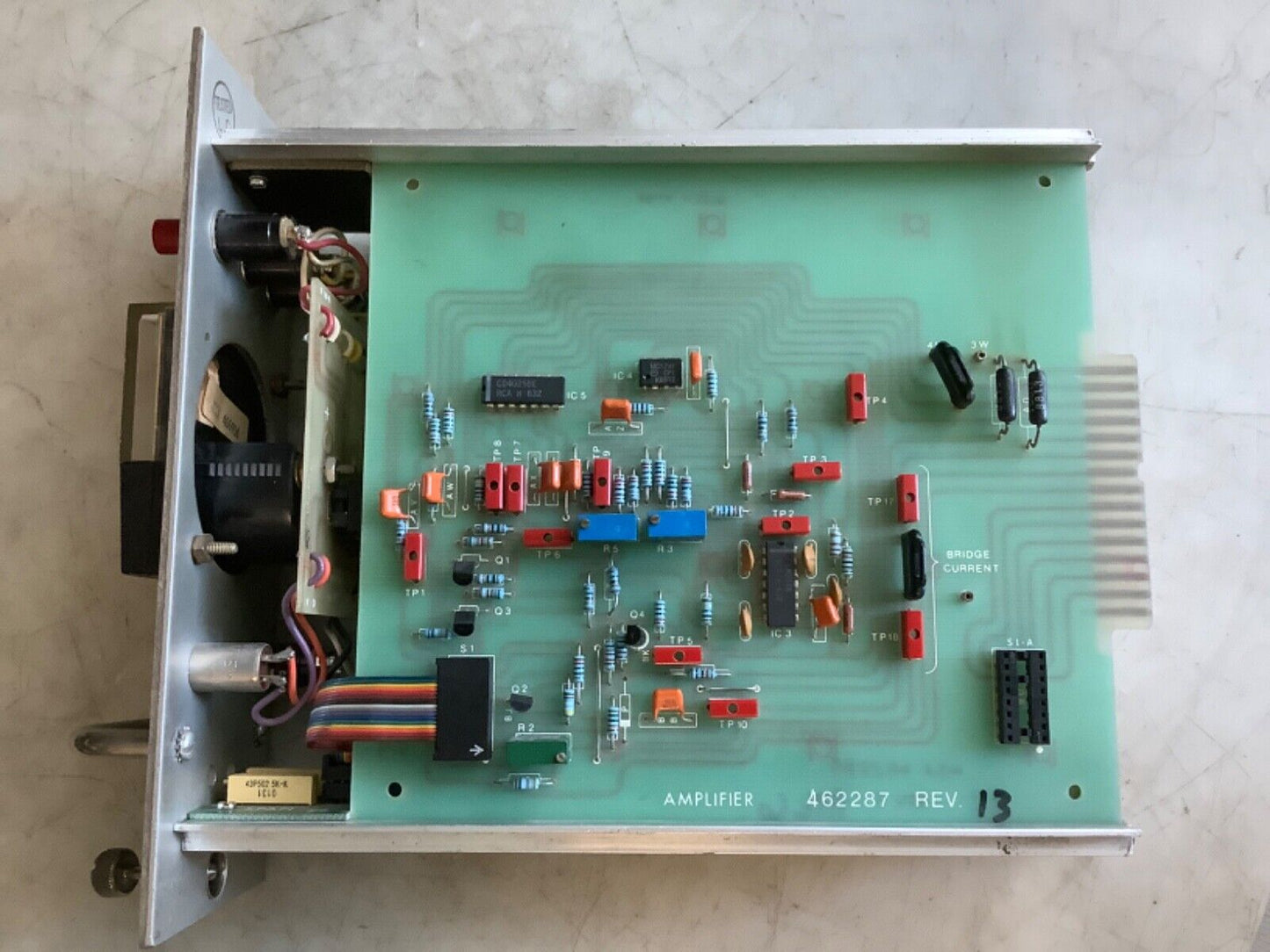 MSA B-586595-6 CARBON MONOXIDE ALARM MODULE 0-100PPM 444