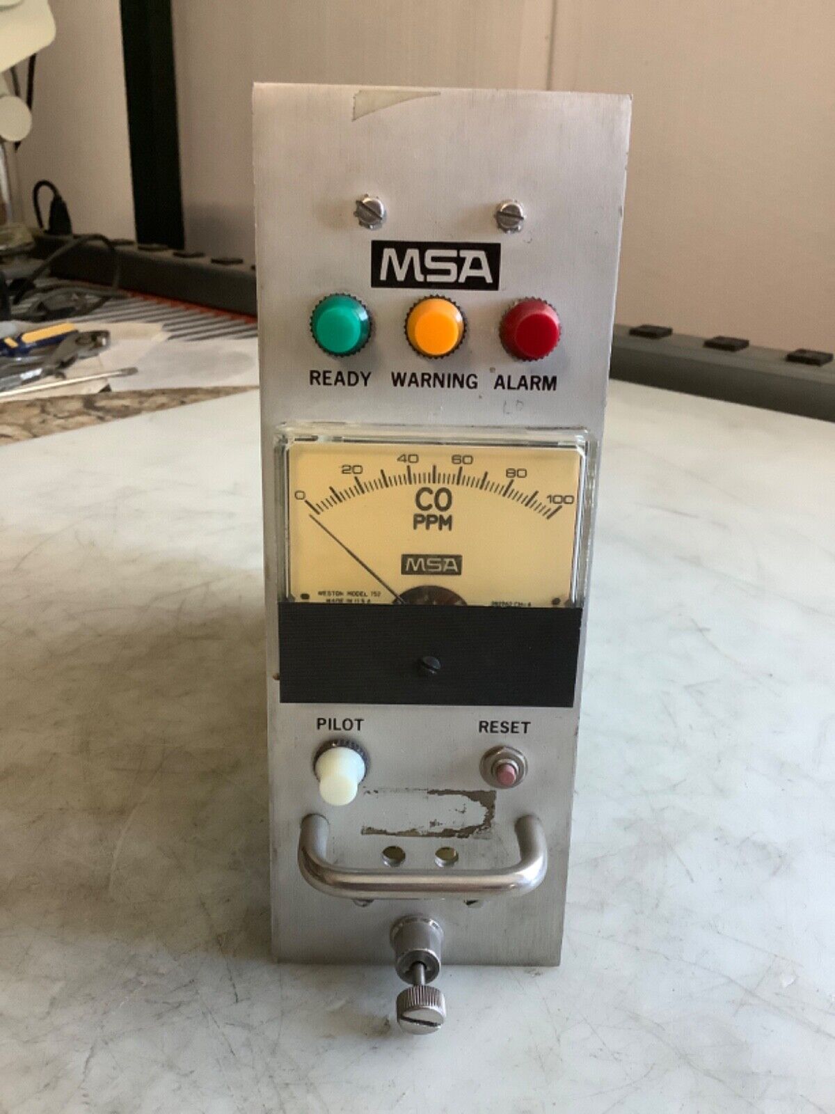 MSA B-586595-6 CARBON MONOXIDE ALARM MODULE 0-100PPM 444
