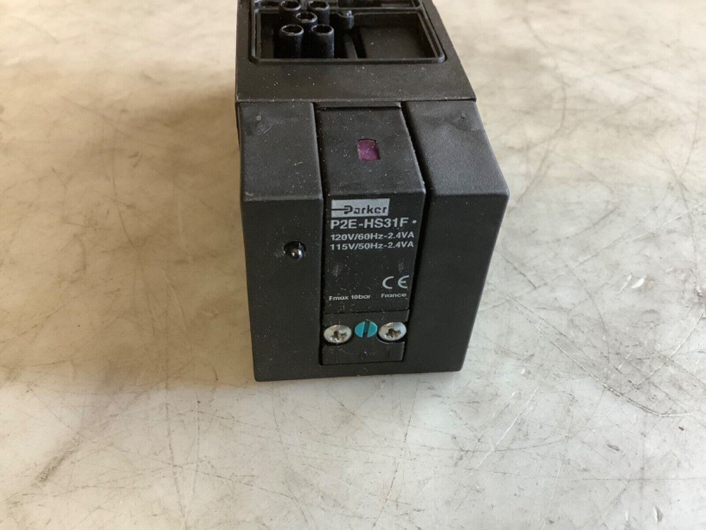 PARKER F5EVXBG023A SOLENOID VALVE 145PSI 115/120V 50/60HZ 3.8VA MAX 444