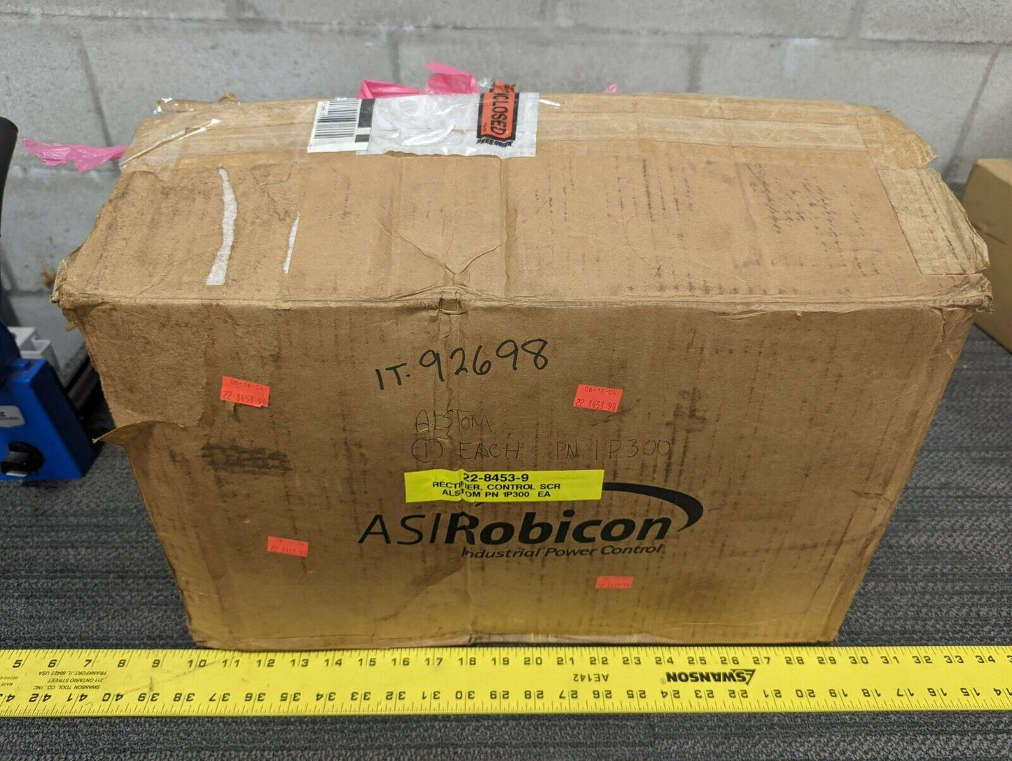 Halmar Robicon SCR POWER CONTROL SERIES 1P P/N 409216.04 300A 600V