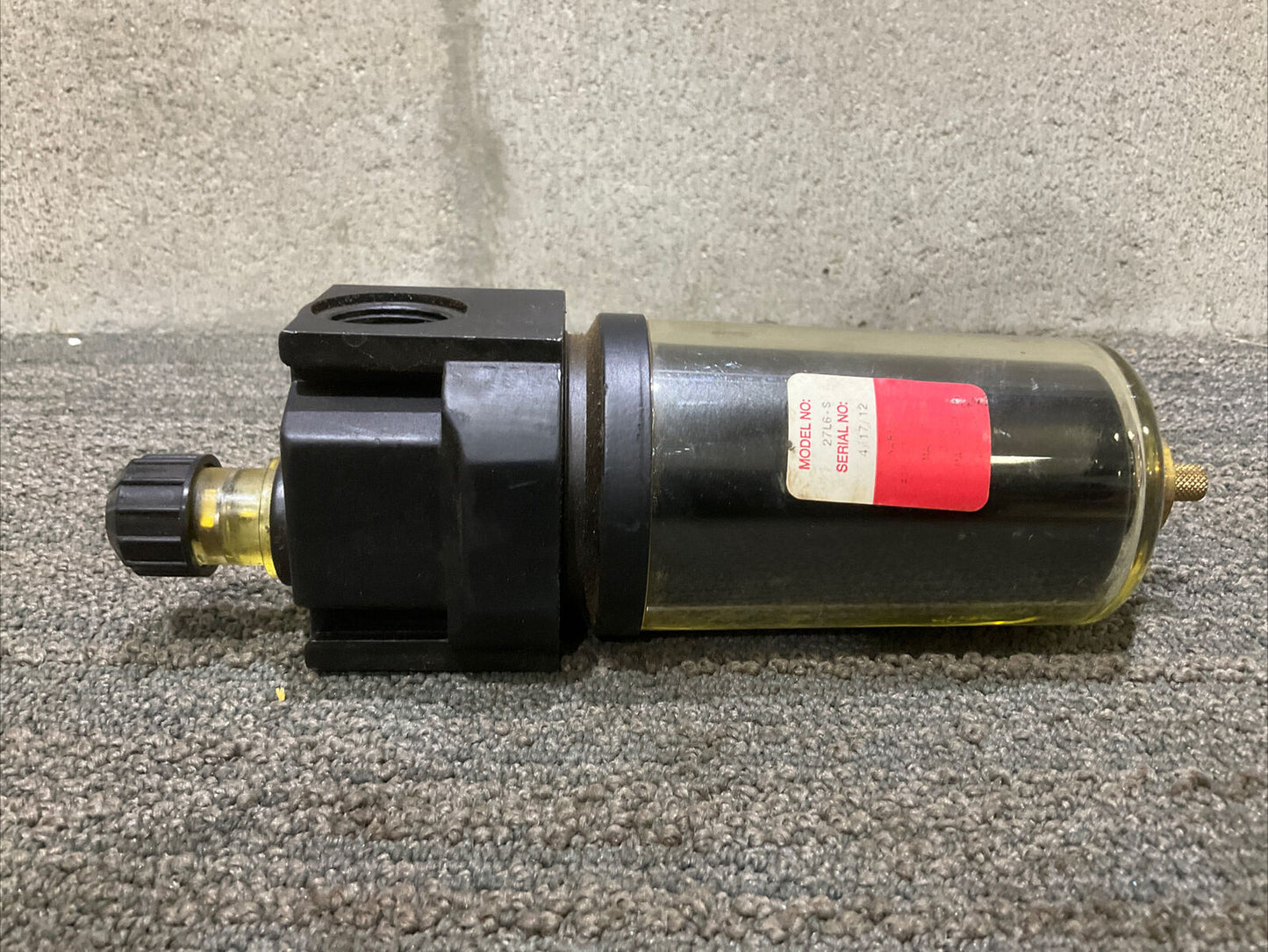 COILHOUSE PNEUMATICS 27L6-S PNEUMATIC FILTER 222