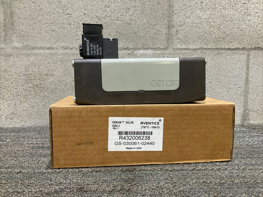 AVENTICS R432006238 CERAM SINGLE SOLENOID VALVE 222