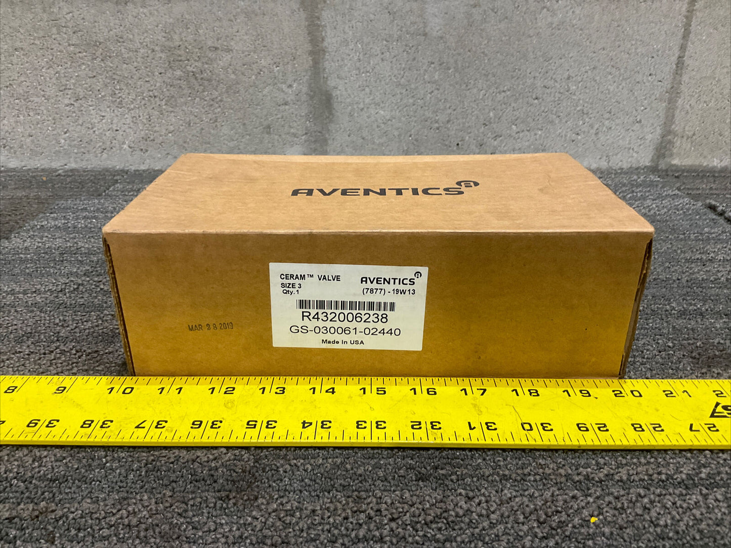 AVENTICS R432006238 CERAM SINGLE SOLENOID VALVE 222