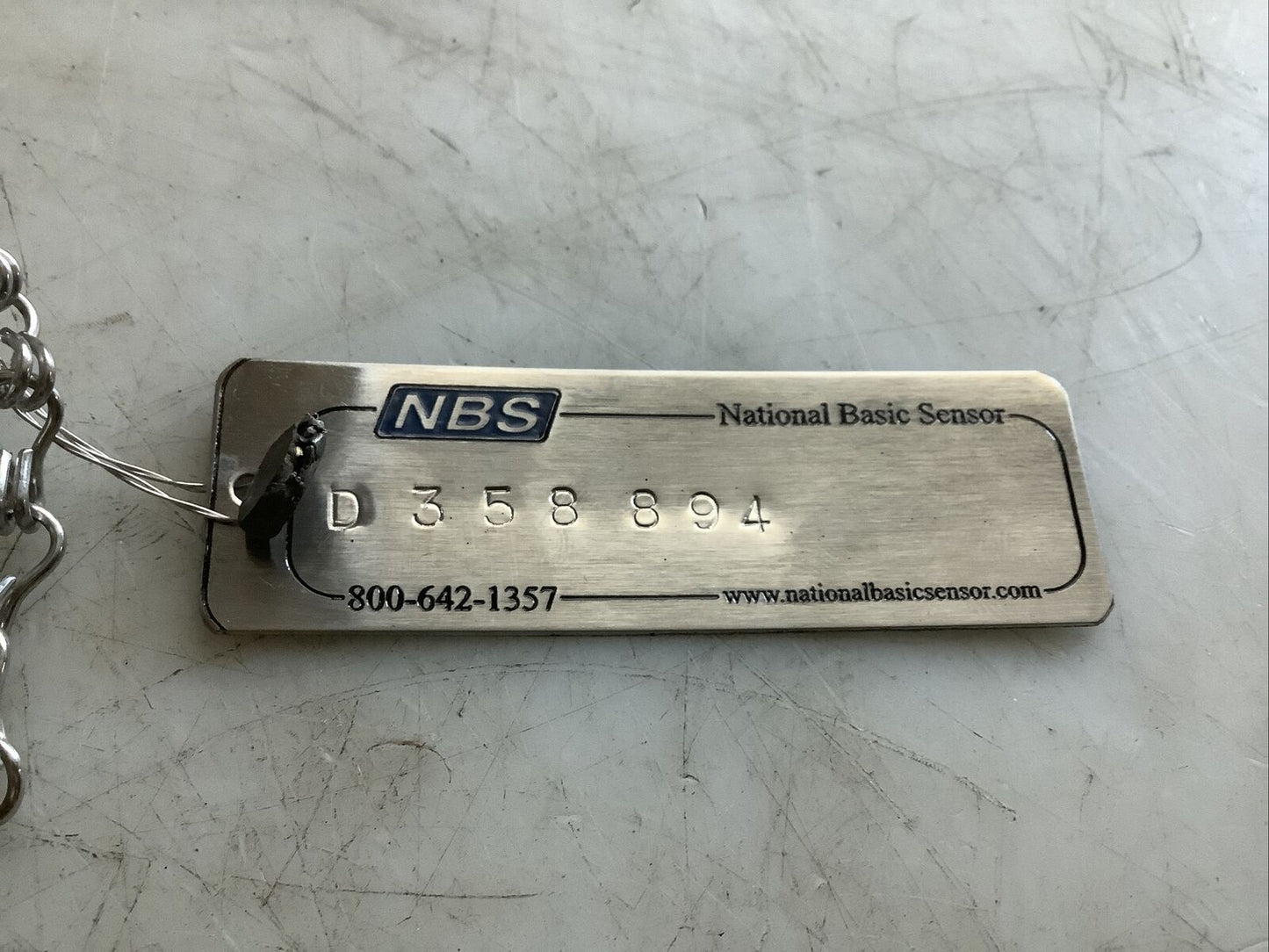 NBS D358894 THERMOCOUPLE 33-3/4IN ROD