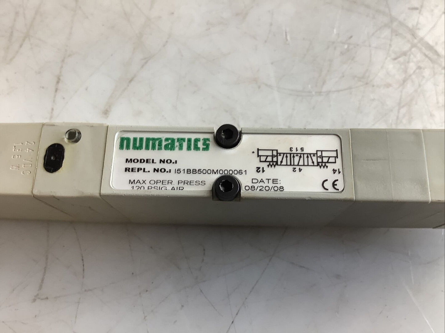 NUMATICS I51BB500M000061 PILOT VALVE 24VDC DDD