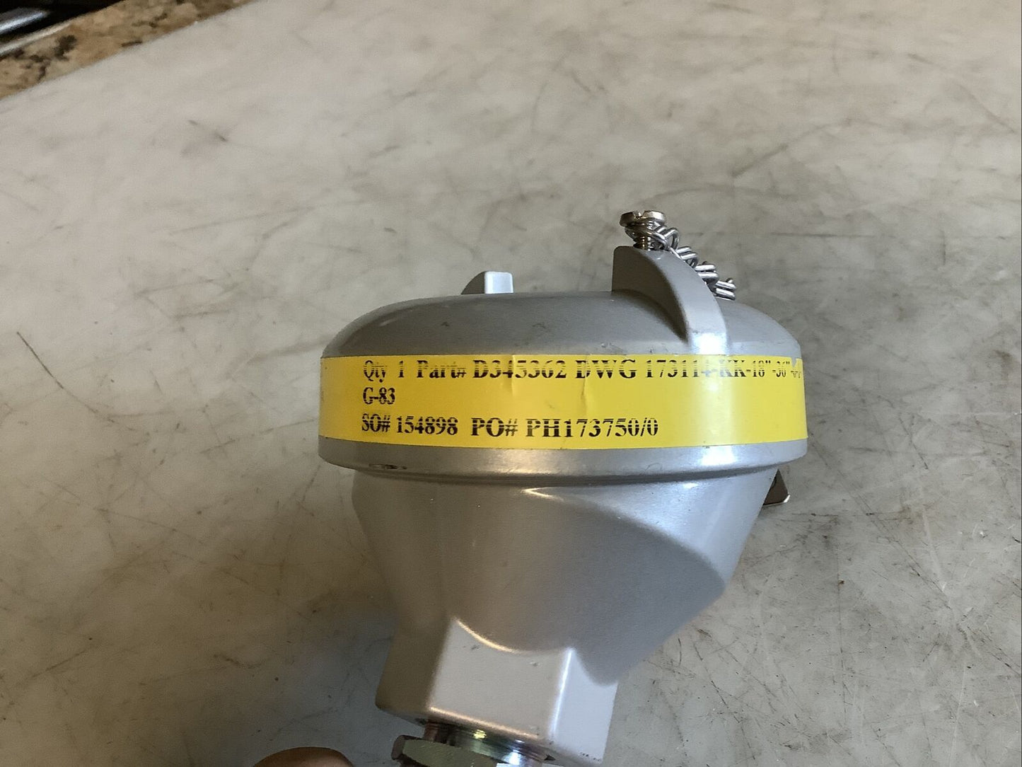 NBS D345362 DWG 173114-KK-18-36-0-1 -G-83 THERMOCOUPLE