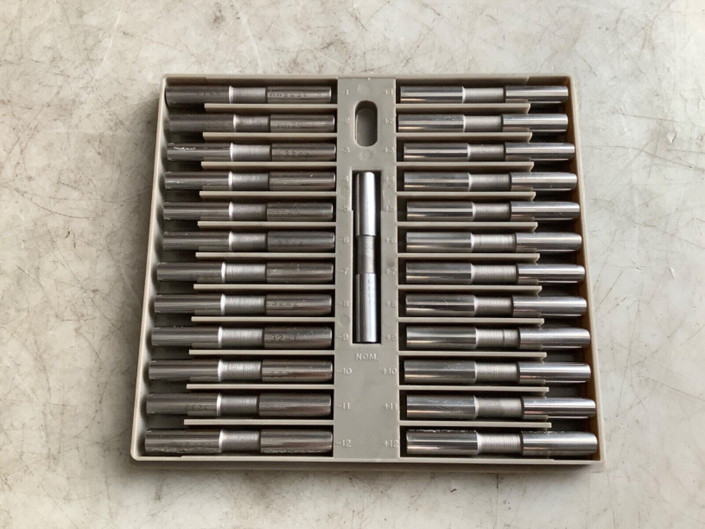DELTRONIC PIN PLUG GAGE SET TRP25 .3228-.3262 333 - QTY 25