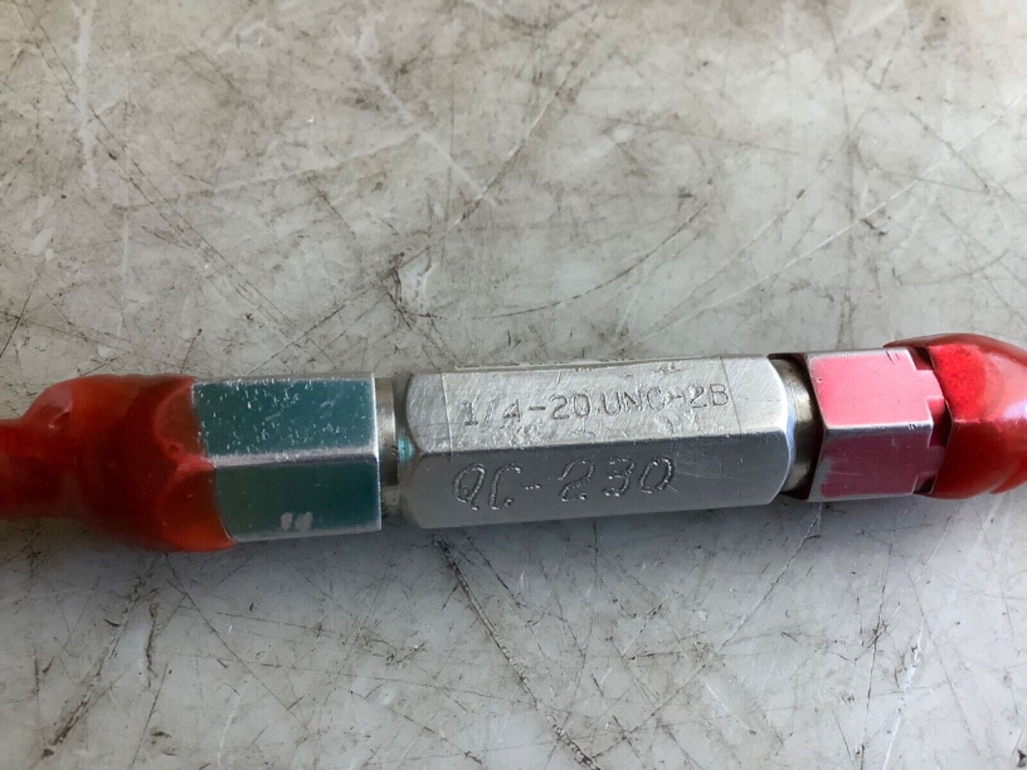 TAFT-PEIRCE 1/4-20UNC-2B PLUG GAGE 673111Z 2081PLY GO/NOGO .2175/.2223 333