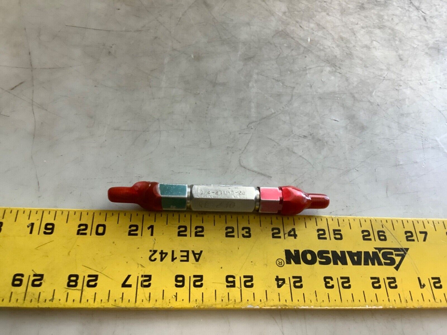 TAFT-PEIRCE 1/4-20UNC-2B PLUG GAGE 673111Z 2081PLY GO/NOGO .2175/.2223 333