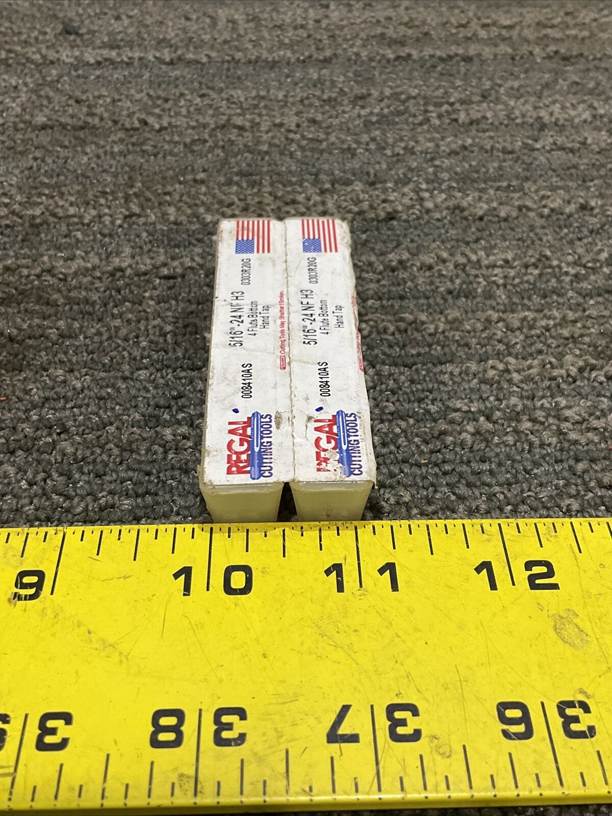 REGAL CUTTING TOOLS 008410AS 030R20G 5/16”-24 NF H3 4 FLUTE BOTTOM HAND TAP 222
