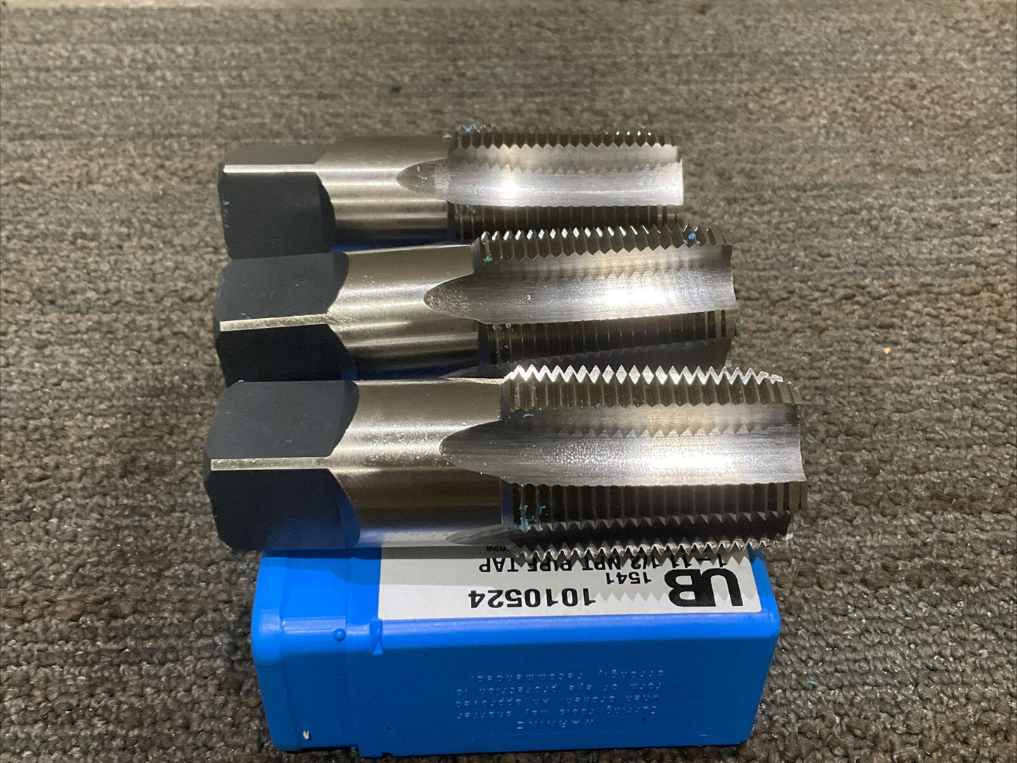 UNUON BUTTERFIELD UB 1541 1010524 NPT PIPE TAP 11 1/2” 222 LOT OF 3