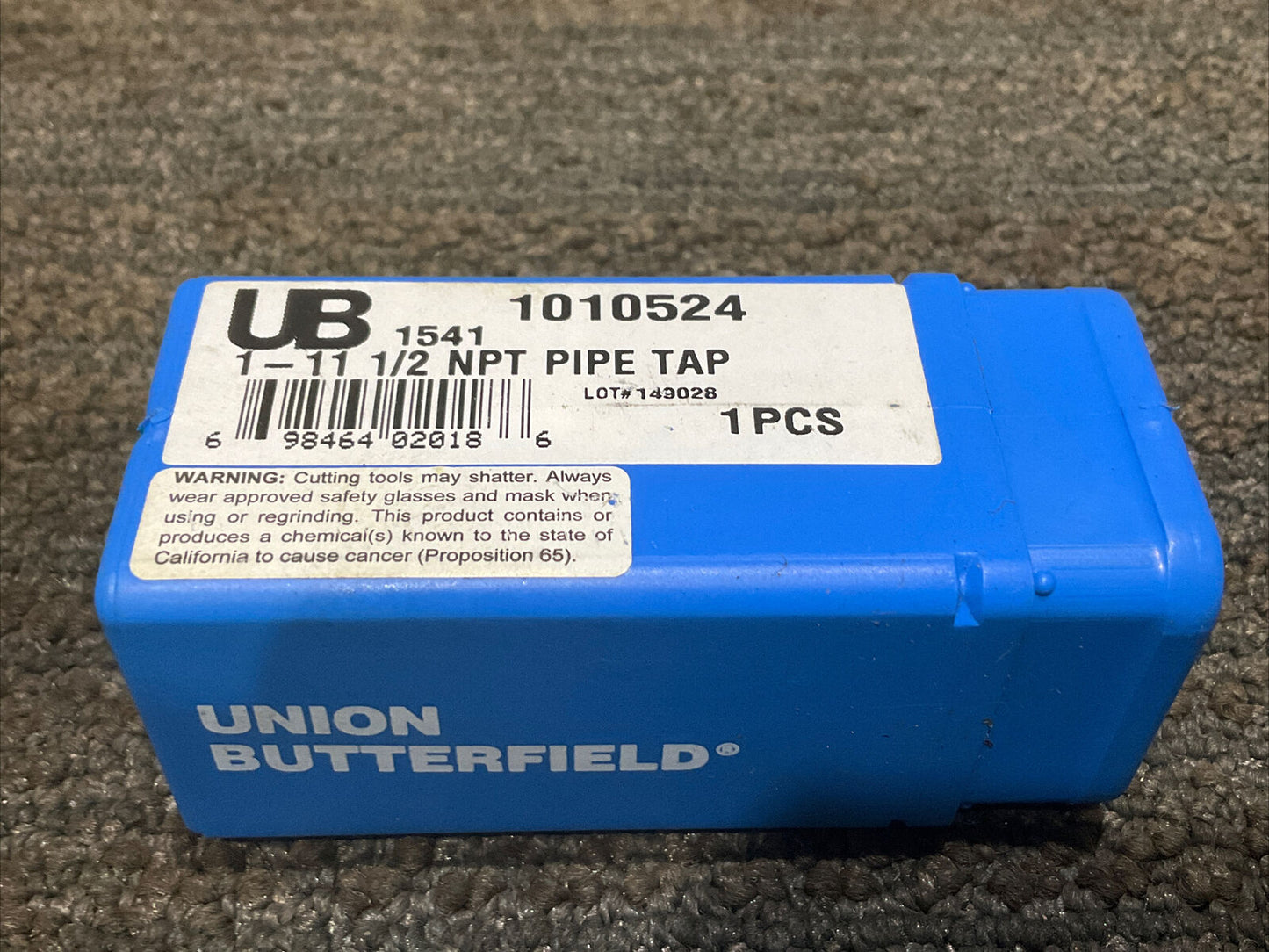 UNUON BUTTERFIELD UB 1541 1010524 NPT PIPE TAP 11 1/2” 222 LOT OF 3