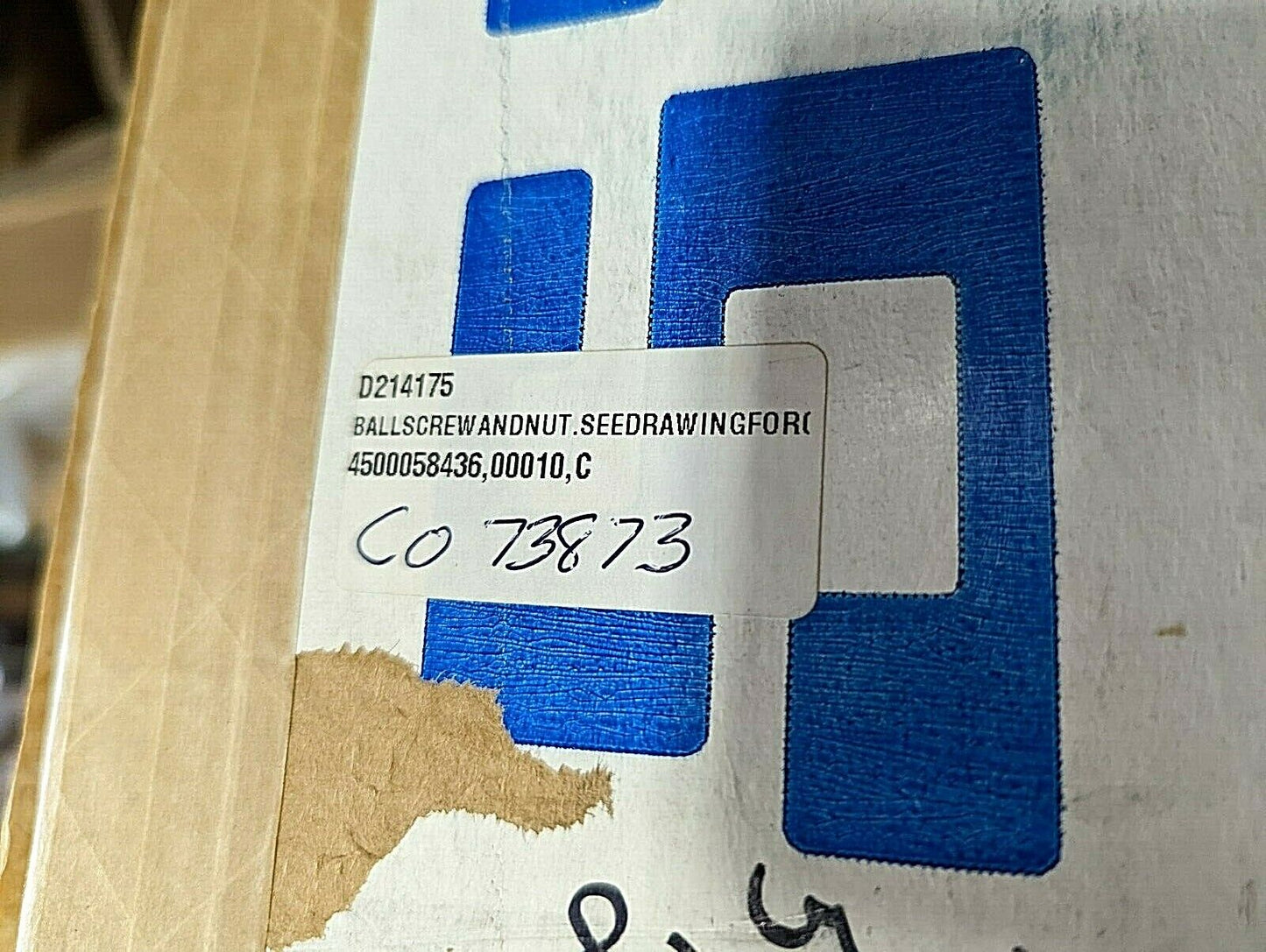 SKF BALL SCREW AND NUT FOR CAM OP 20-70 D214175