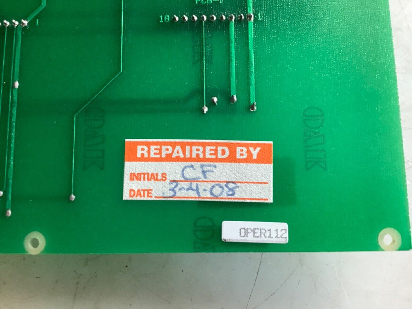 KOKUSAI 3162012V07 SIGNAL PROCESSOR BD