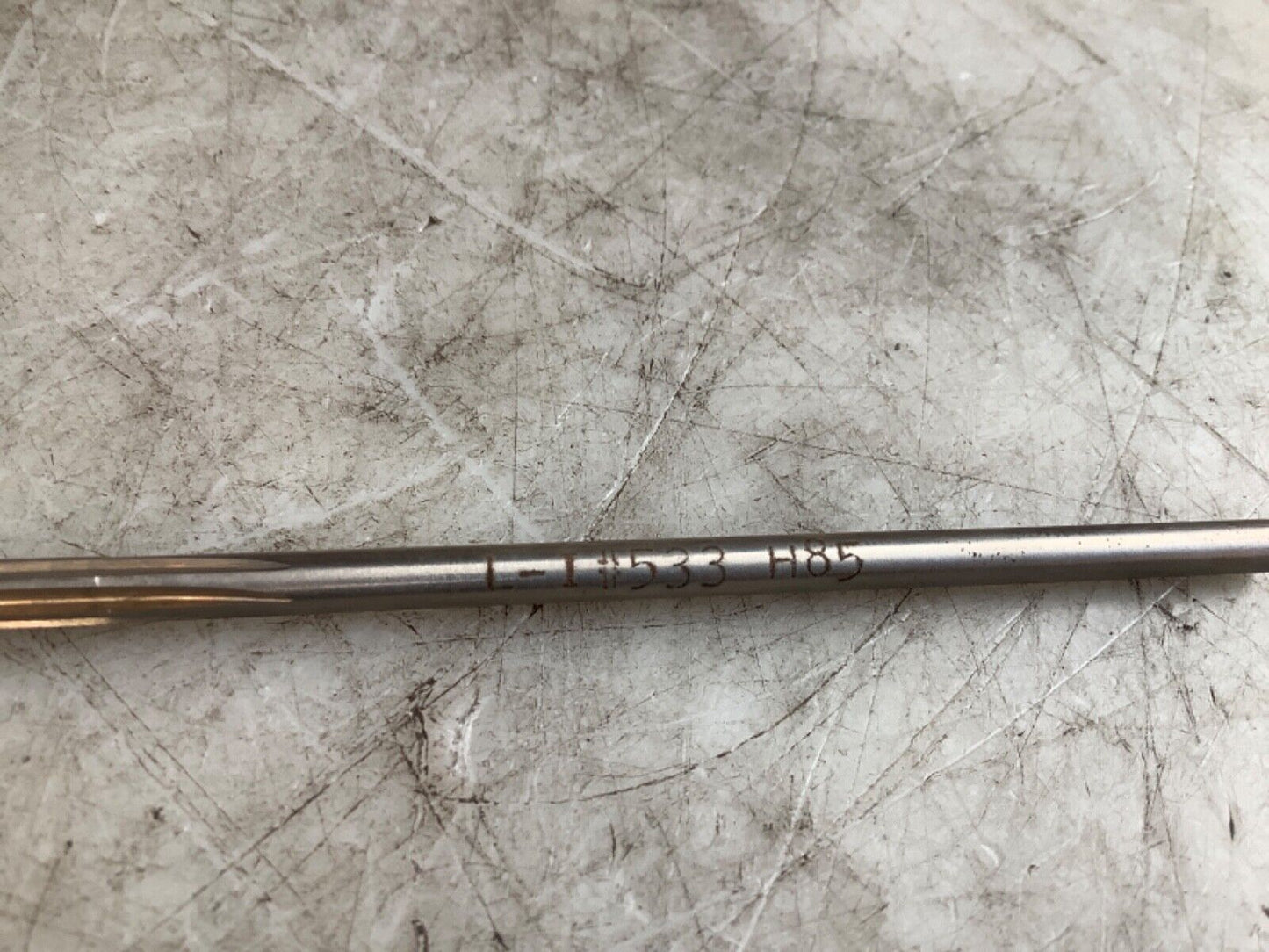 L&I 533 REAMER H85 HSS .1750 6F 333