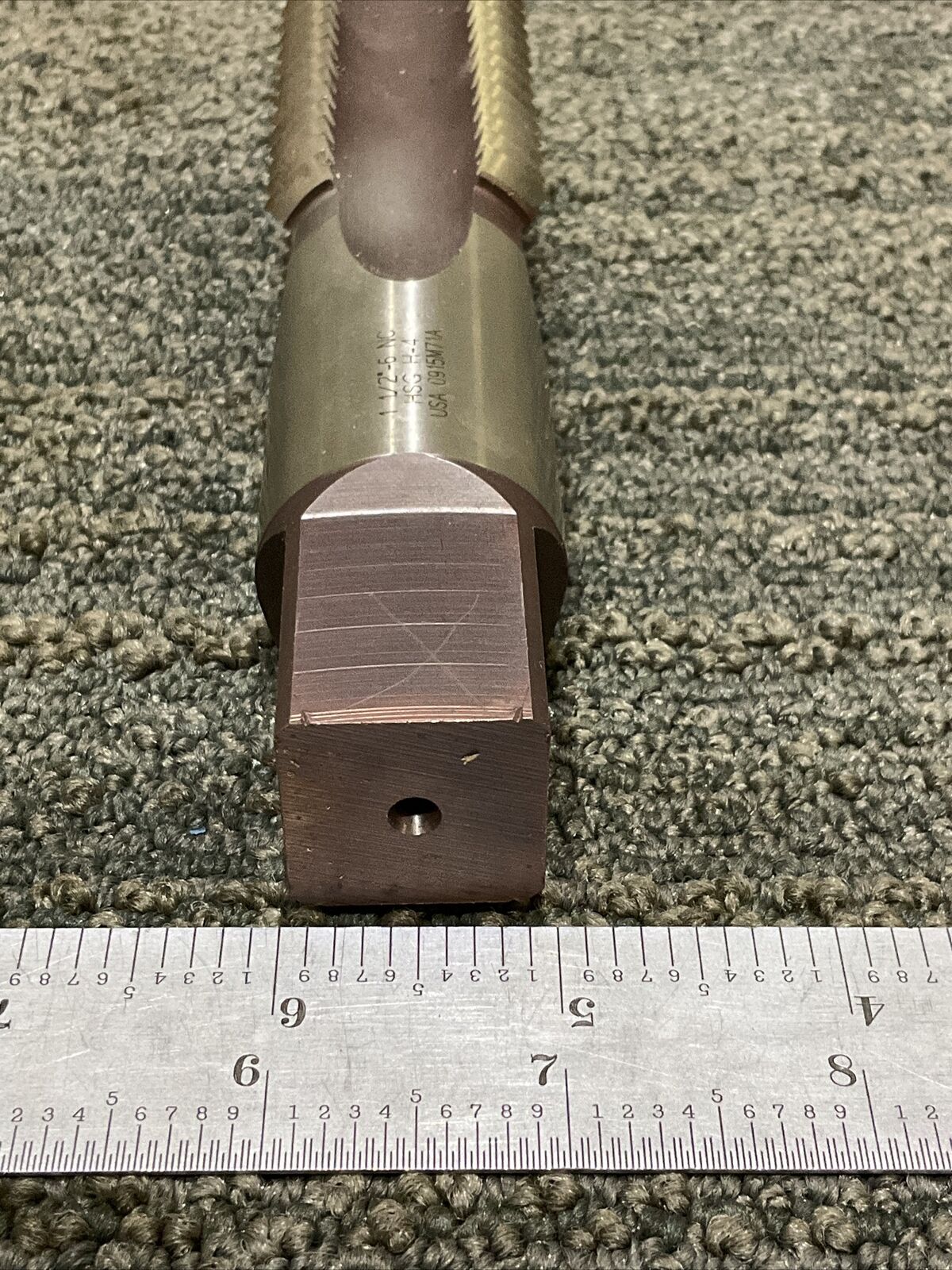 ALLEGIANCE 3749842 0915M71A 1 1/2-6 NC HSG H-4 FLAT HAND TAP 222