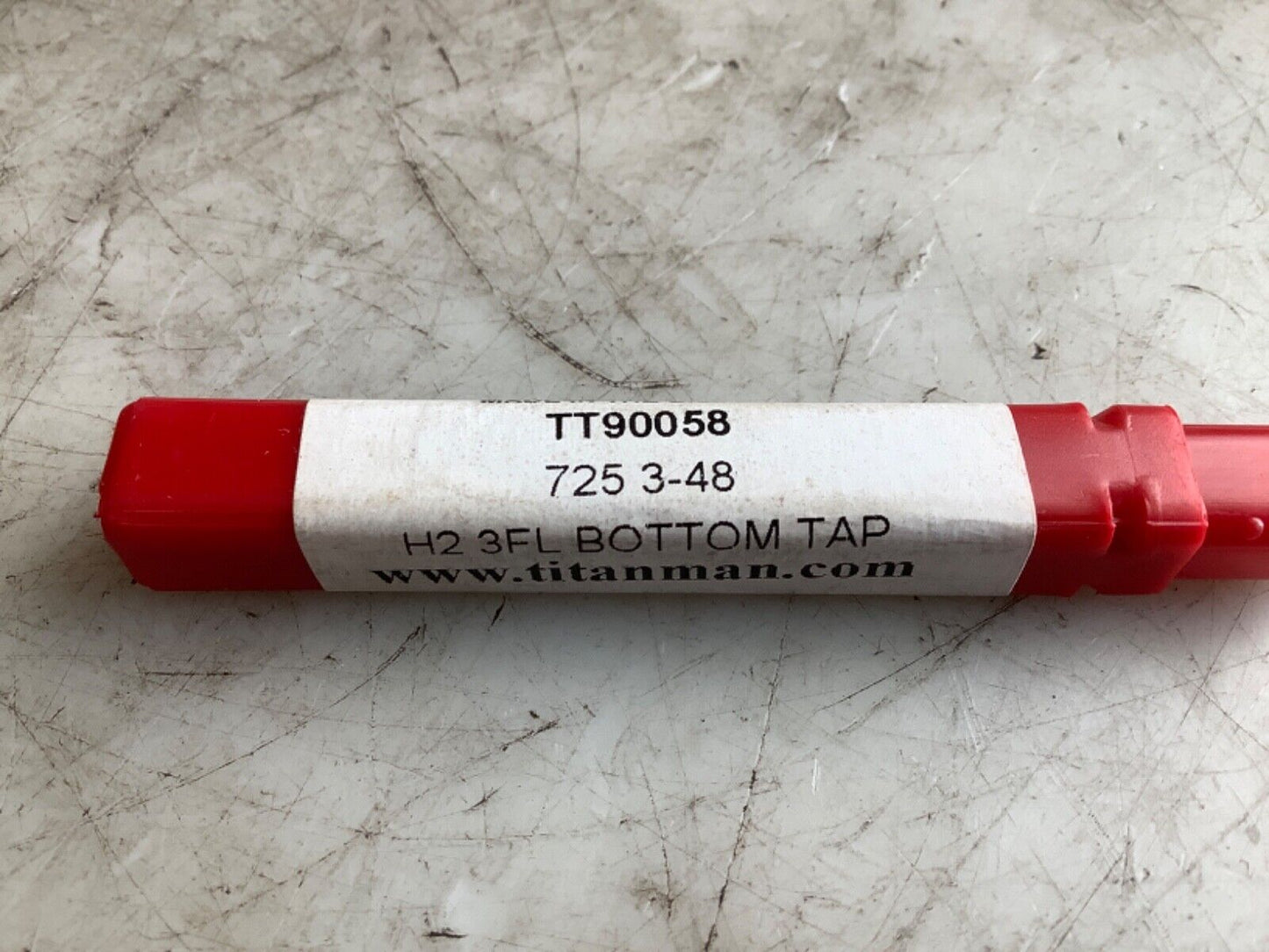 TITAN TT90058 BOTTOM TAP 725 3-48 H2 3FL 333 - LOT OF 4
