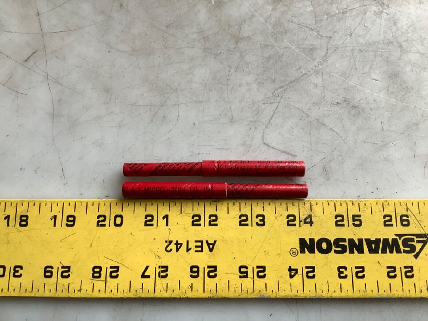 R & F MICRO-TOOL 64823 TAP 333 - LOT OF 2