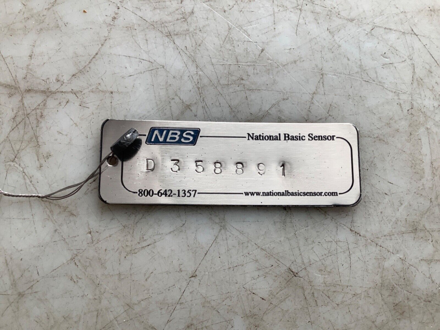 NBS NATIONAL BASIC SENSOR D358891 THERMOCOUPLE 12IN