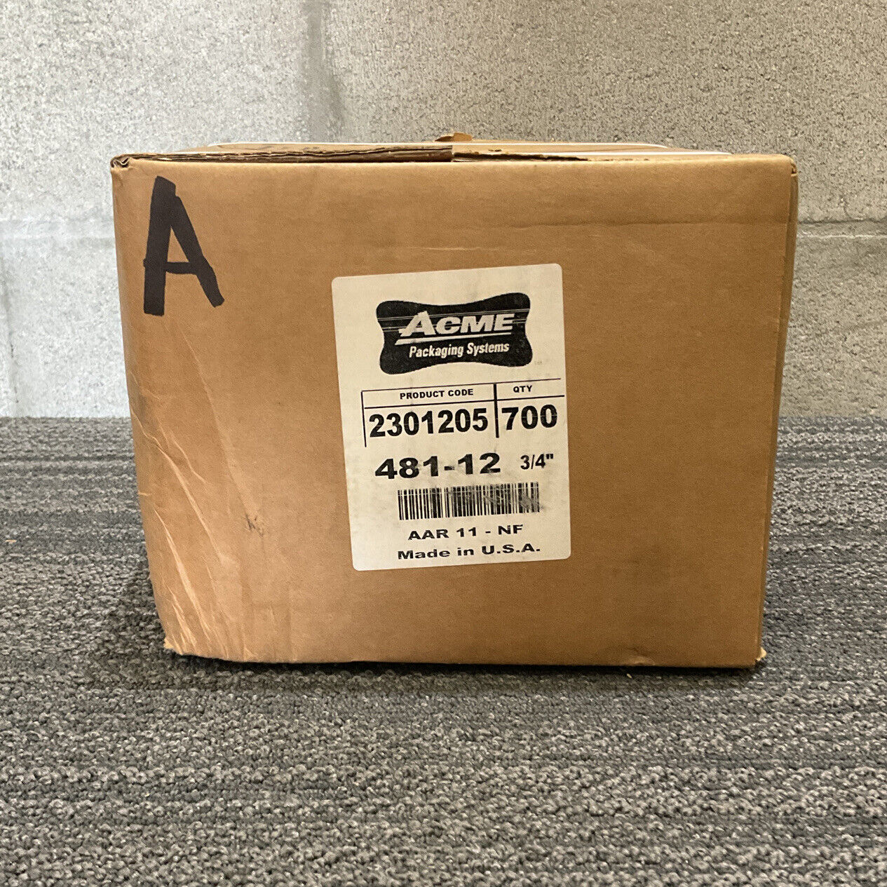 ACME 2301205 3/4” STEEL STRAPPING STEEL BANDING 700 Qty