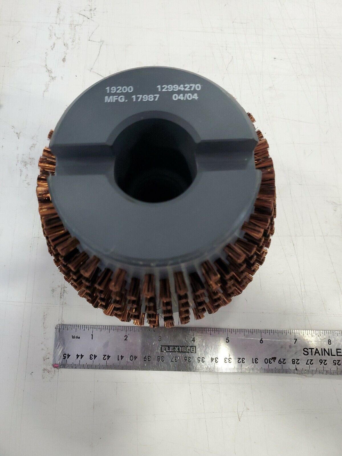 MILITARY LARGE ARTILLERY CANNON CHAMBER BRUSH 19200 12994270 6" WIDTH