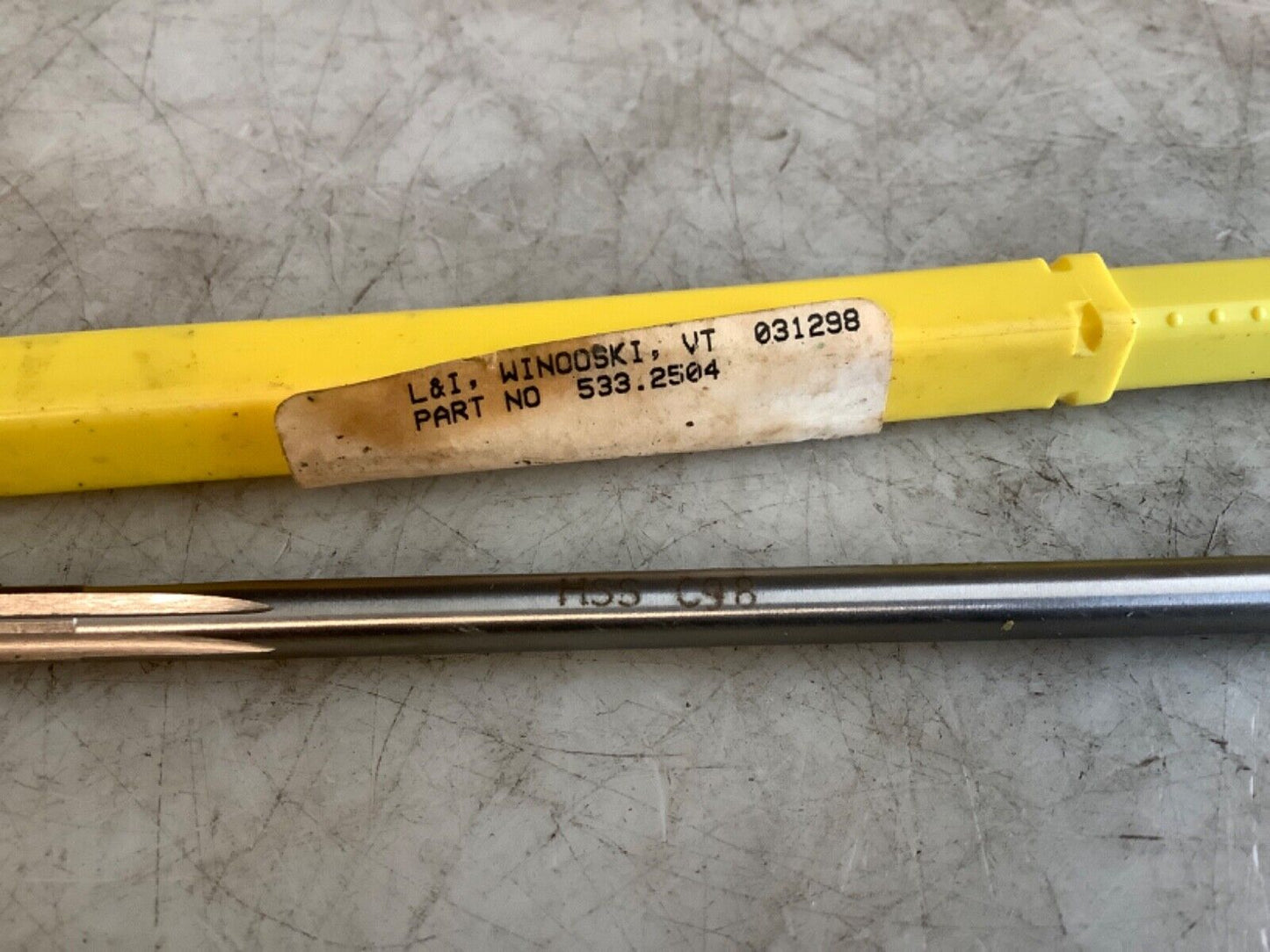 L&I 533.2504 CHUCKING REAMER HSS 333 - LOT OF 4