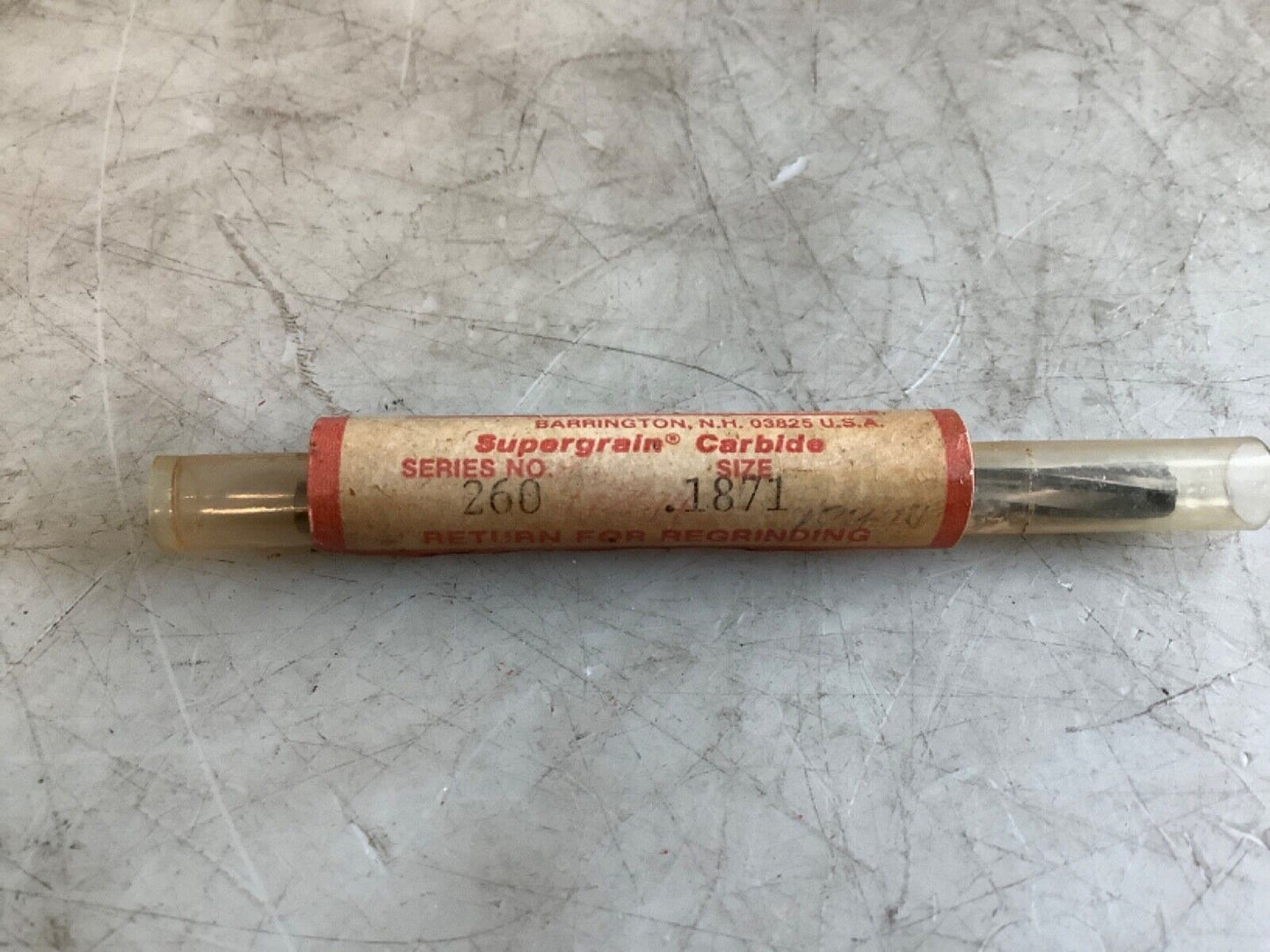 BAY STATE CARBIDE 260 .1871 CHUCKING REAMER 333 - LOT OF 2