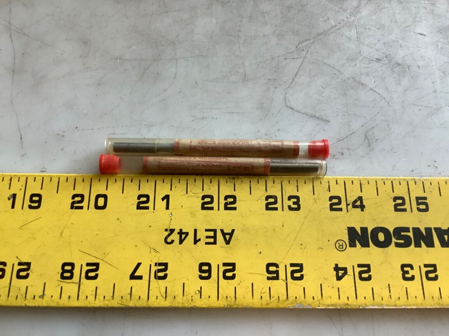 BAY STATE CARBIDE 260 .1871 CHUCKING REAMER 333 - LOT OF 2