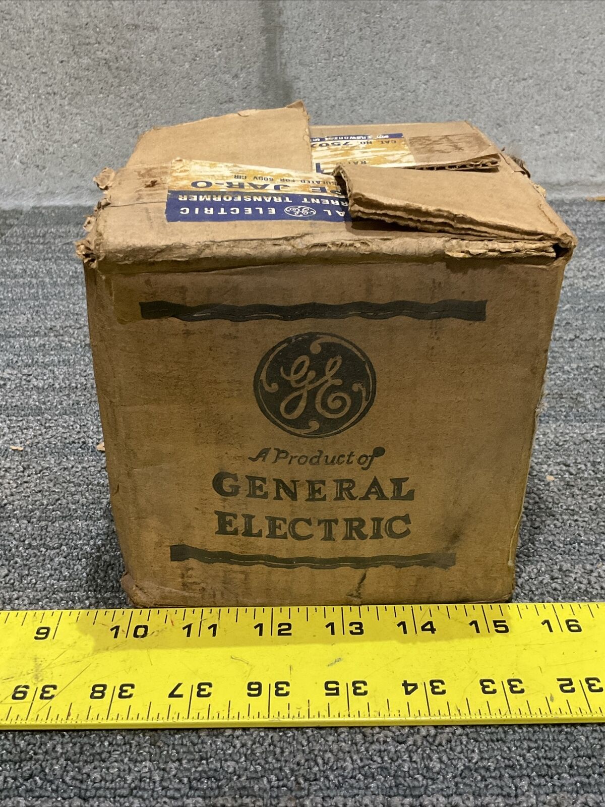 GE GENERAL ELECTRIC 750X01G15 82 JAR-O AUXILIARY CURRENT TRANSFORMER 222