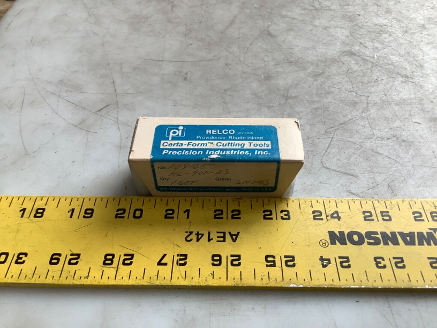 PRECISION INDUSTRIES 109165 KL-900-2S SHIMS 333 - QTY 3