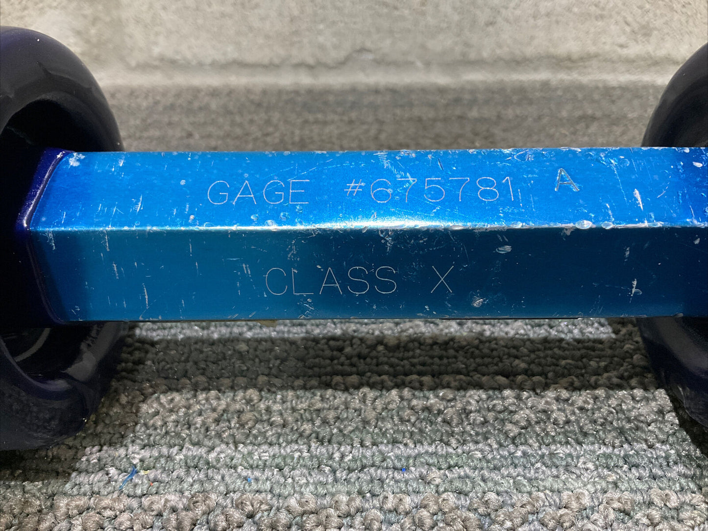 LC 675781 GO 3.012 NOGO 3.016 CLASS X PLUG GAGE SET 333