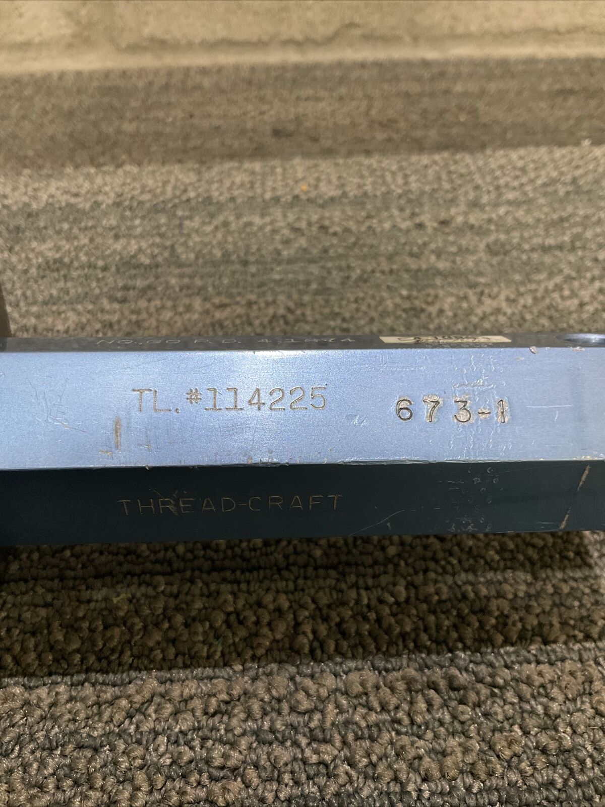 THREAD CRAFT 114225 NO GO P.D 41874 4 1/4-12 UN-2A SET- PLUG GAGE 333