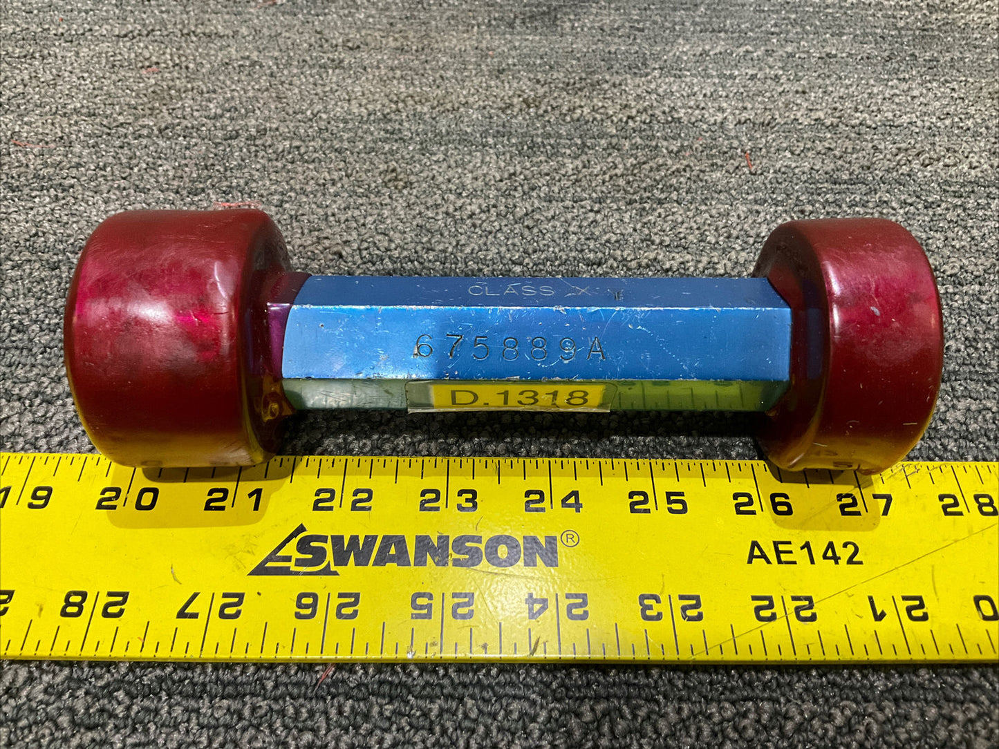 LC GO 2.185 NOGO 2.195 CLASS X THREAD GAGE SET 333