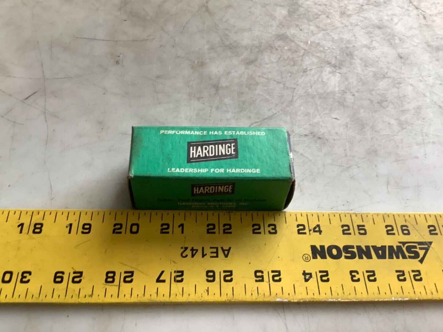 HARDINGE 10 FEED FINGER 3/8IN ROUND 333