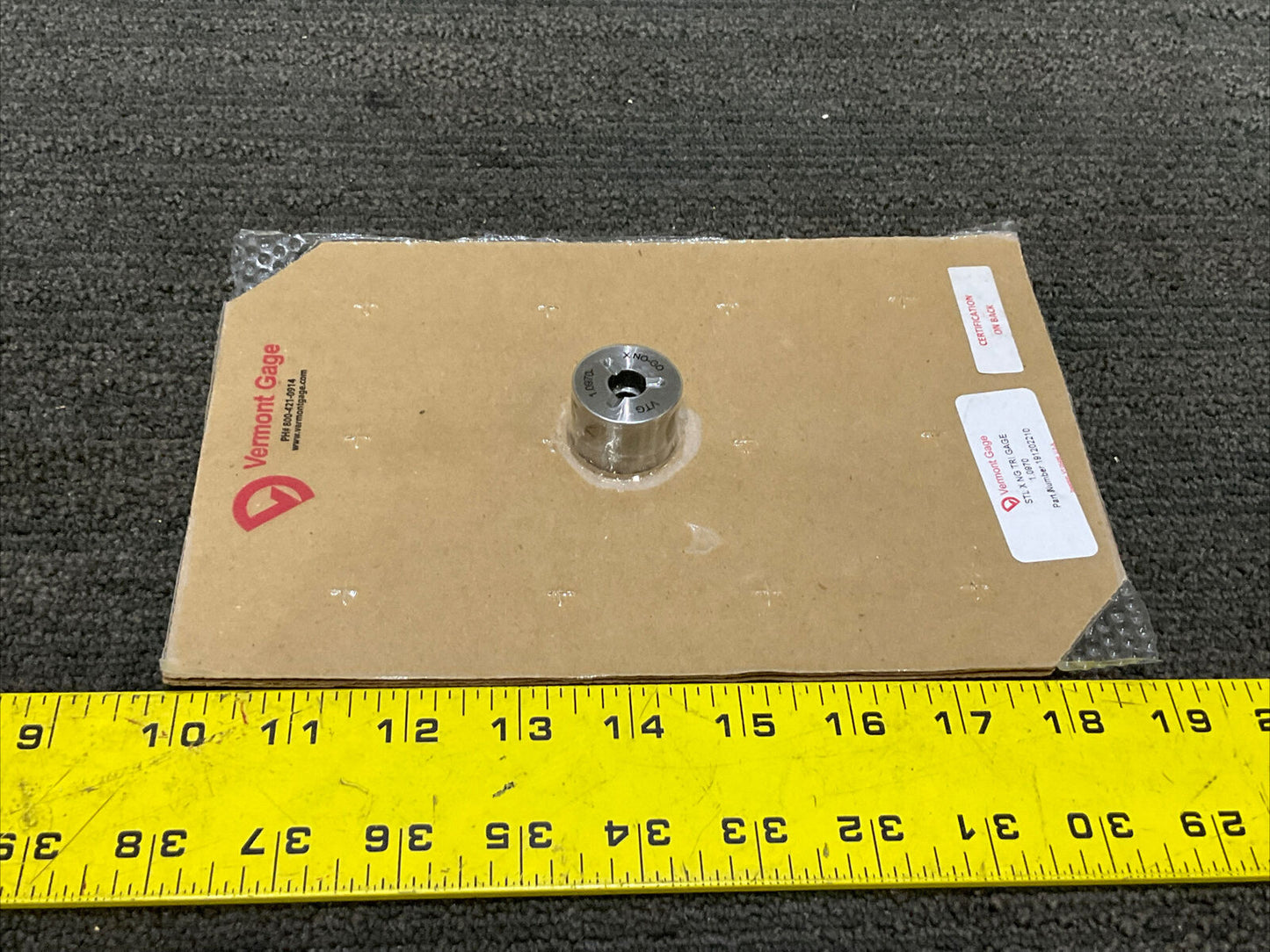 VERMONT GAGE 191202210 STLBX NG TRI GAGE 333