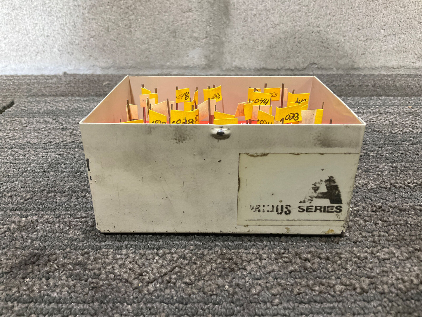 VERMONT GAGE .011-.060 A SERIES PIN GAUGES 444 INCOMPLETE