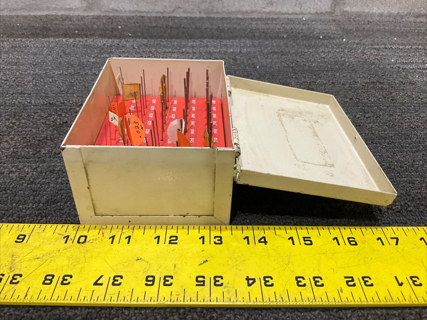 VERMONT GAGE .011-.060 A SERIES PIN GAGE SET 333