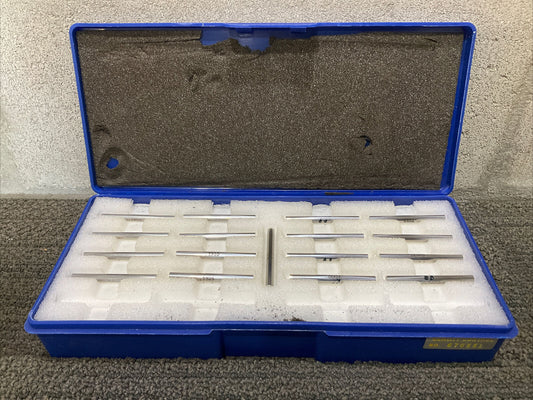 VAN KEUREN .1820-.2060 17 PIECE PIN GAUGE SET 333