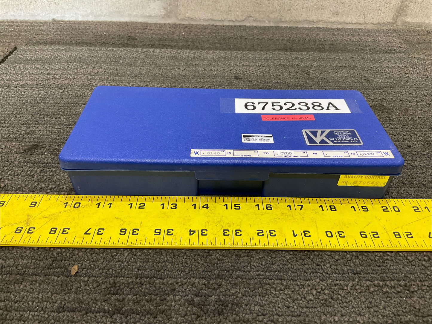 VAN KEUREN .0140-.0380 17 GAUGE PIN SET 333